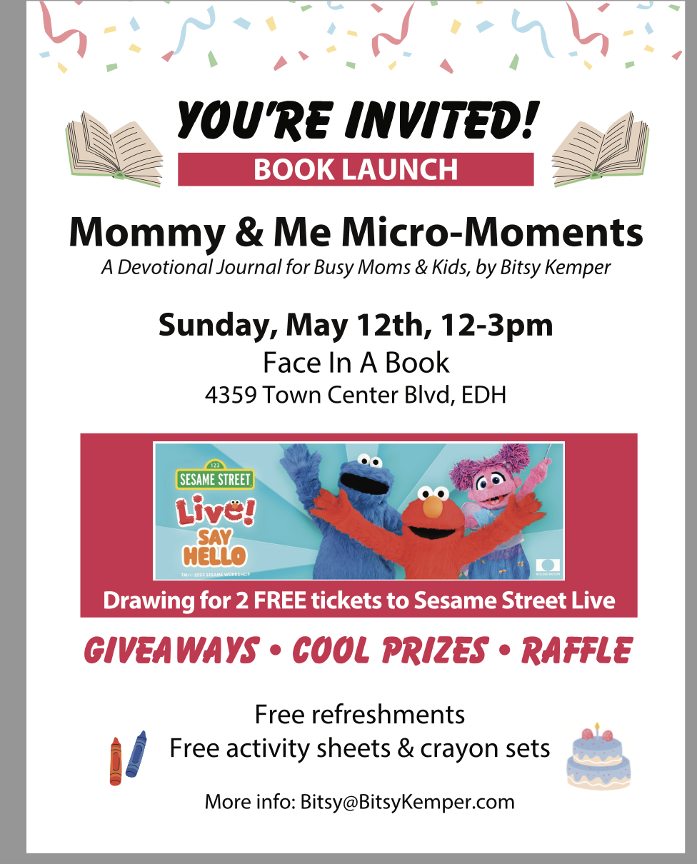 New “Mommy & Me: Micro-Moments” book!